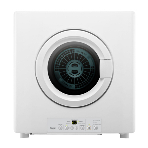 Rinnai Dry-Soft 9 Operation & installation manual Rinnai Dry-Soft 9 Operation & installation manual