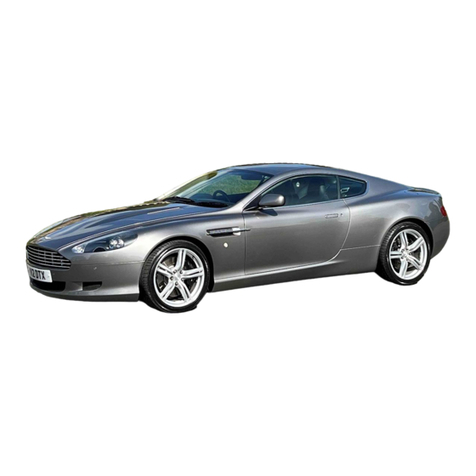 Aston Martin DB 9 2007 User manual