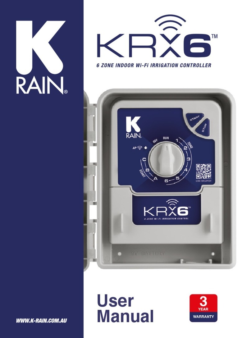 K-Rain KRX6 manual K-Rain KRX6 manual