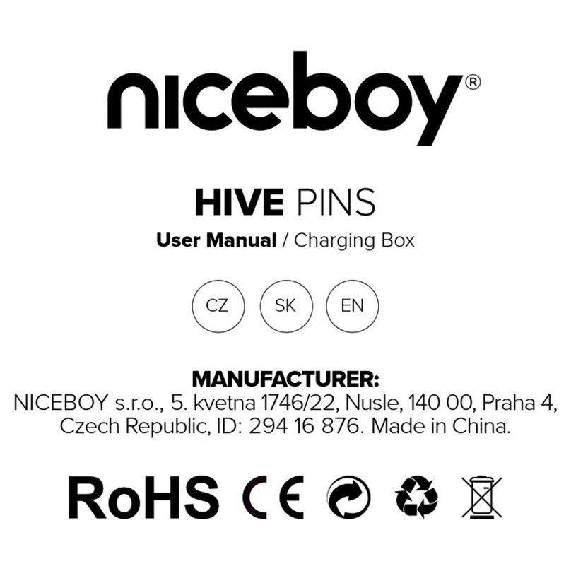 Niceboy HIVE PINS User manual