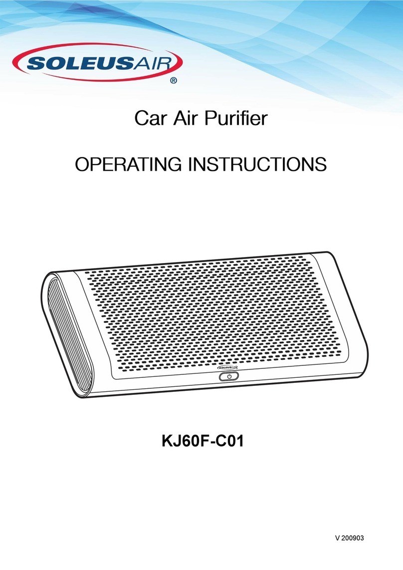 Soleus Air KJ60F-C01 operating instructions