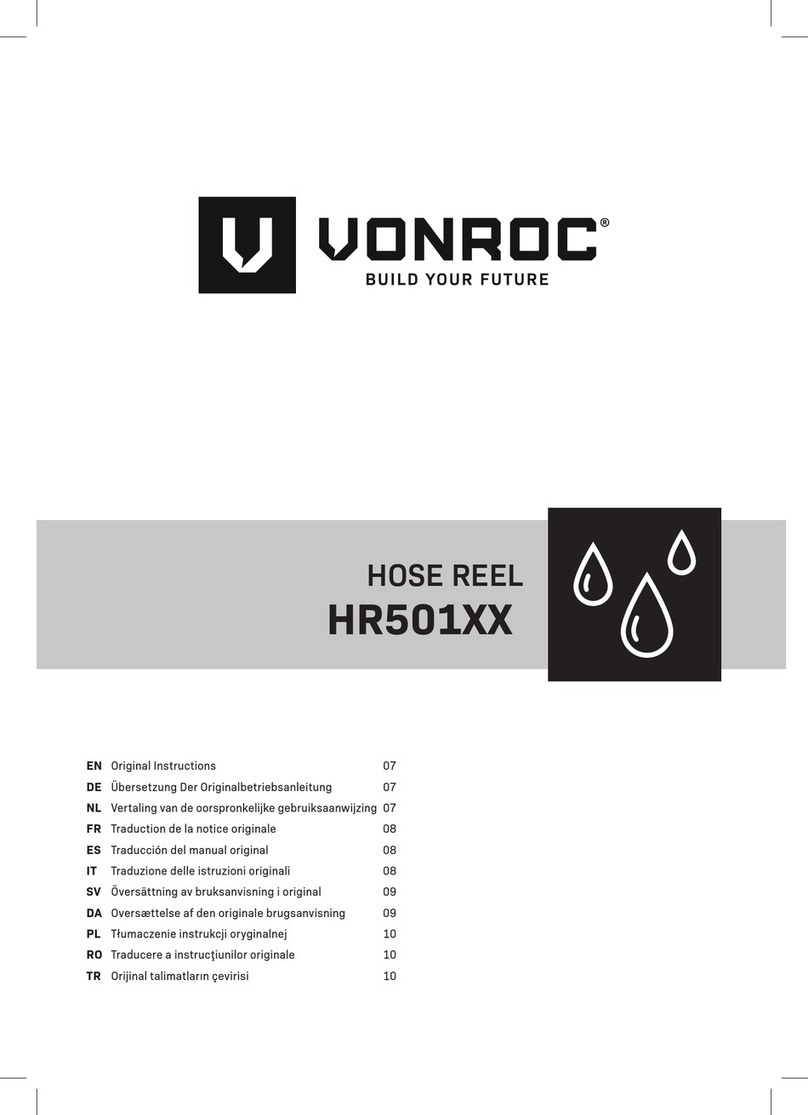 VONROC HR501 Series Original instructions