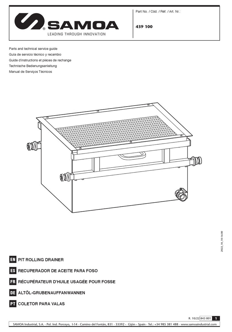 Samoa 439 100 Parts and technical service guide