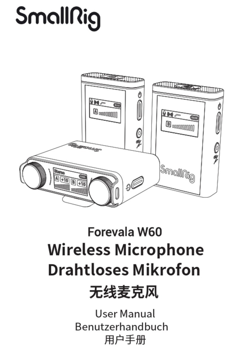 SmallRig Forevala W60 user manual