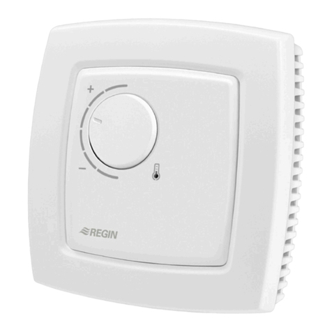 Regin REGIO RC-T User manual