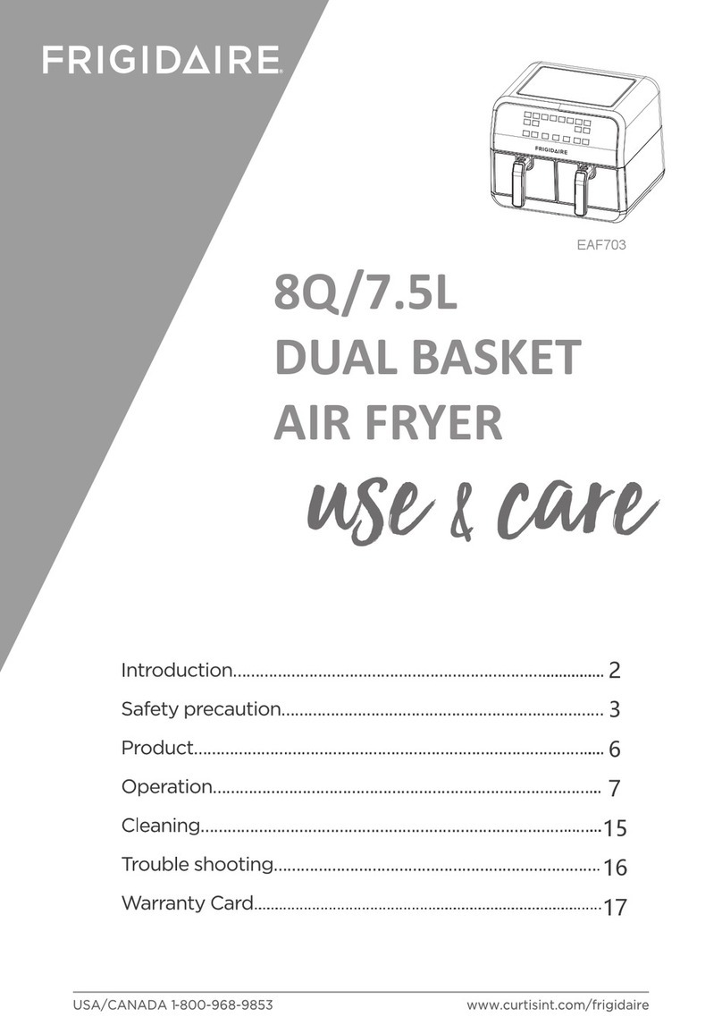 Frigidaire EAF703 use & care