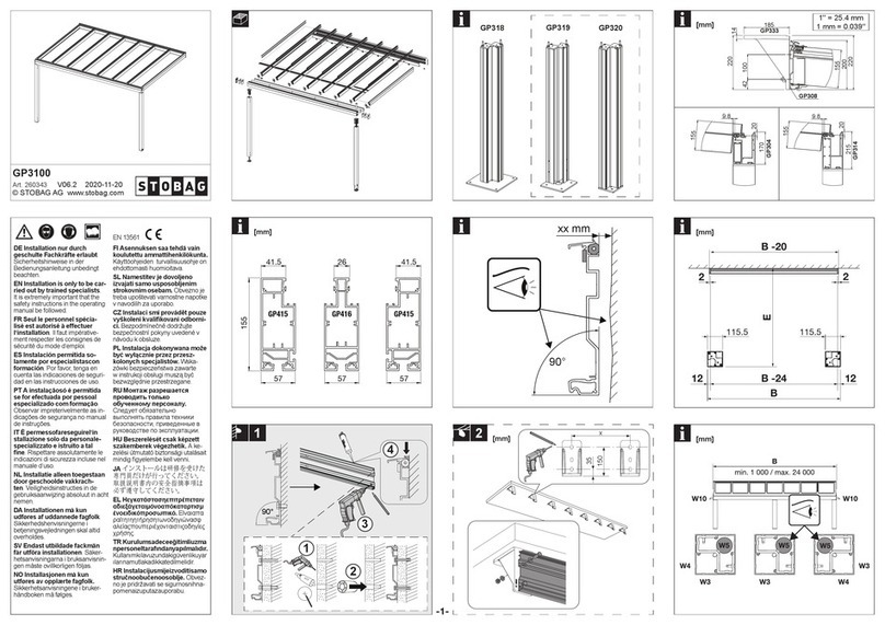 Stobag GP3100 quick start guide