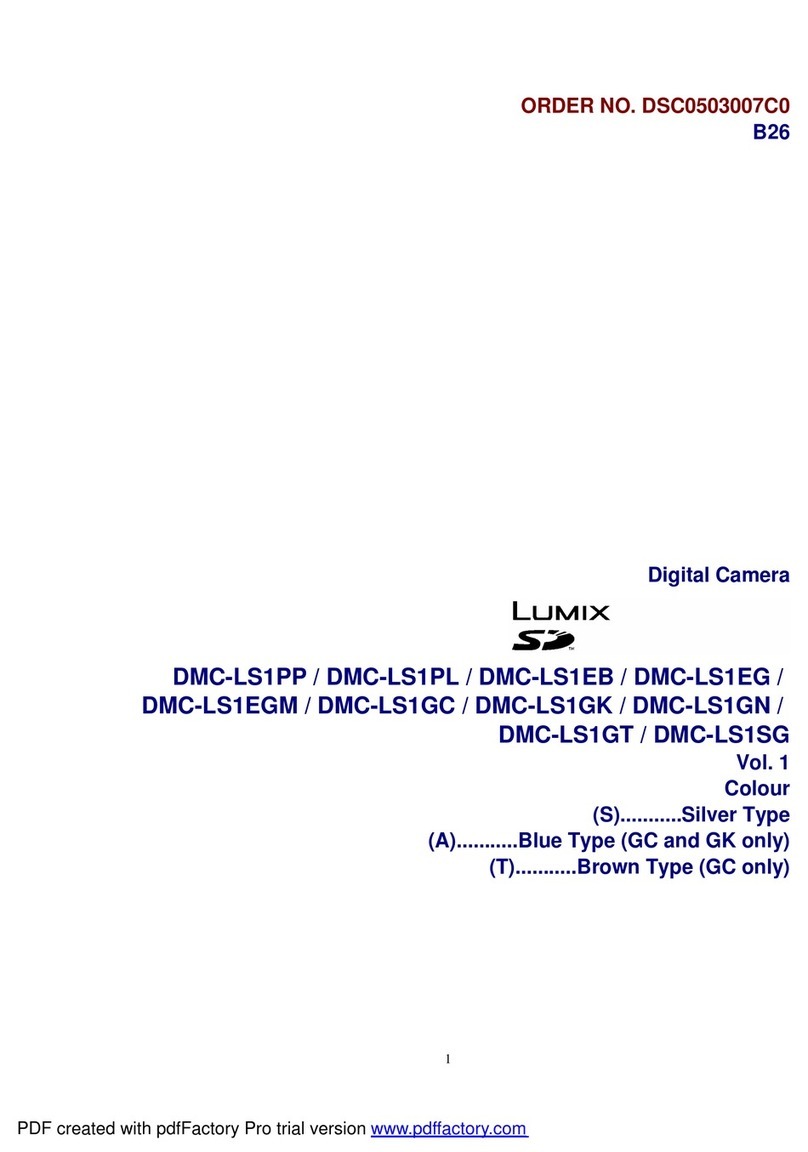 Panasonic Lumix DMC-LS1S User manual