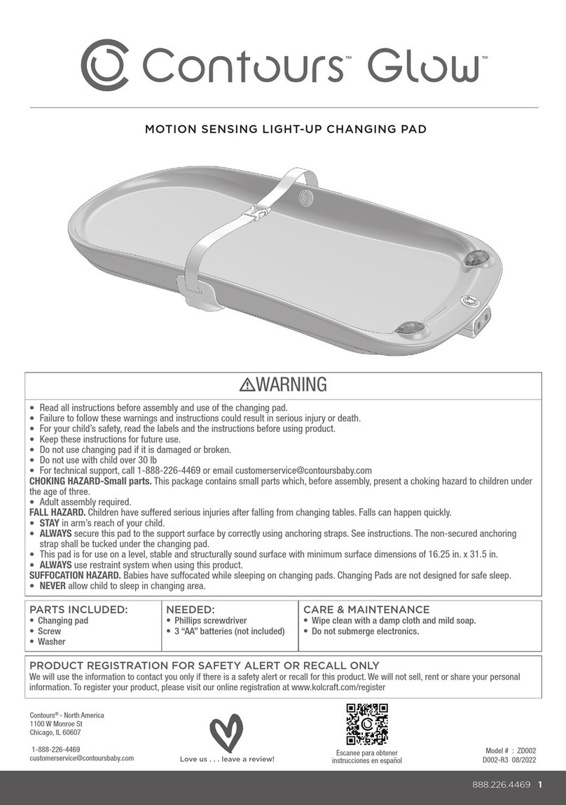 Contours Glow ZD002 User manual