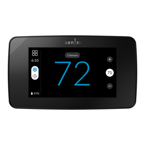 Sensi TOUCH 2 1F96U-42WF Series Instruction Manual Sensi TOUCH 2 1F96U-42WF Series Instruction Manual