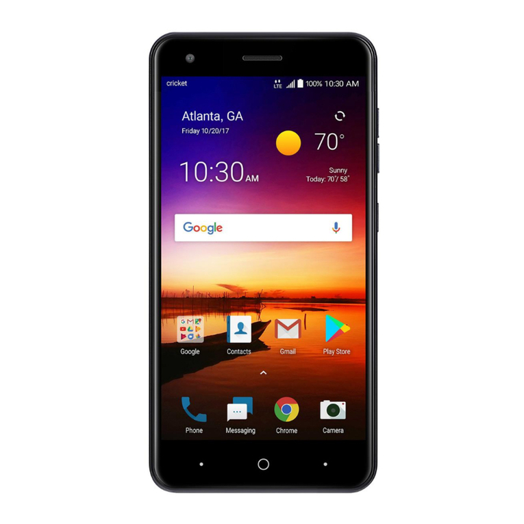 Zte BLADE X User manual