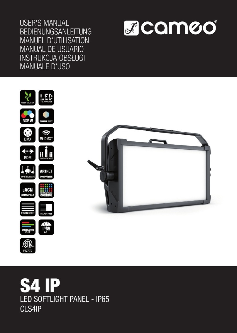 Cameo S4 IP user manual