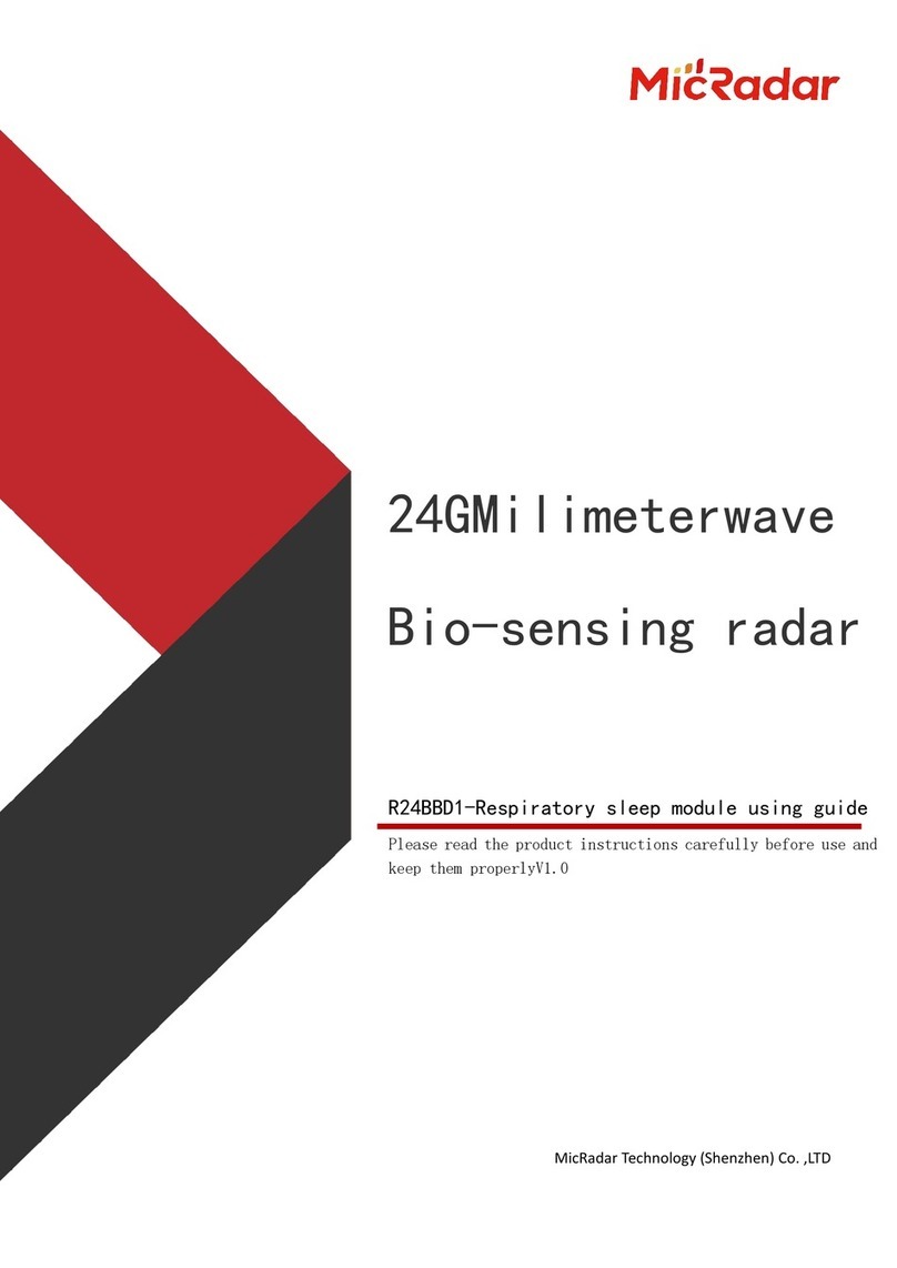 MicRadar R24BBD1 instructions