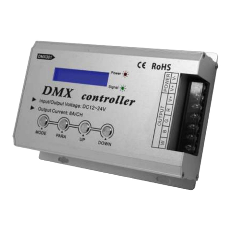 Ledwood DMX301 Owner's manual