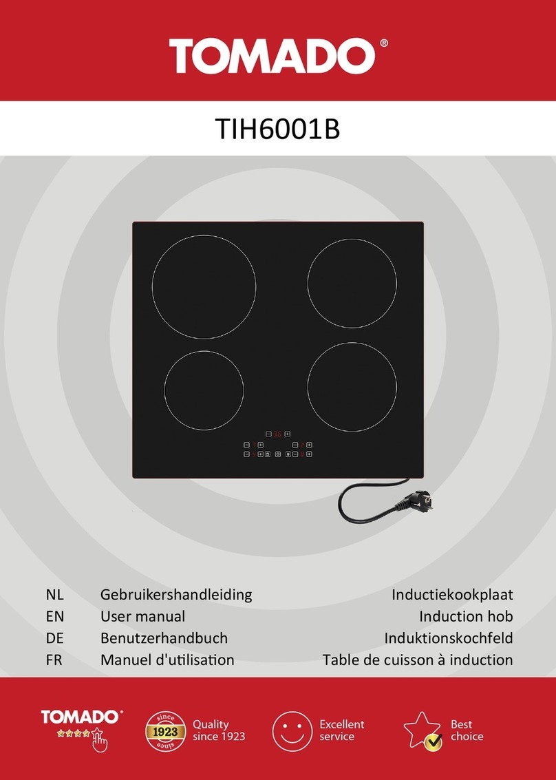 tomado TIH6001B User manual