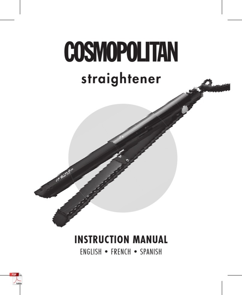 Cosmopolitan VRD928982389 instruction manual
