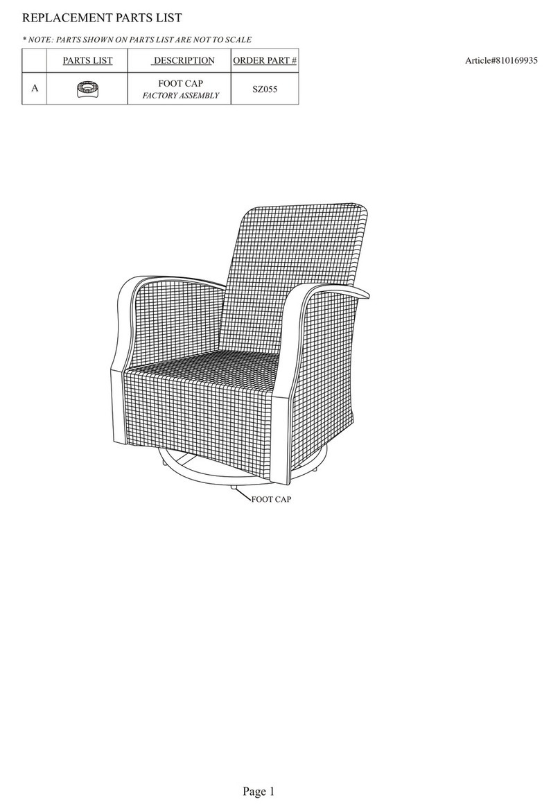 Big Lots 810169935 Assembly instructions