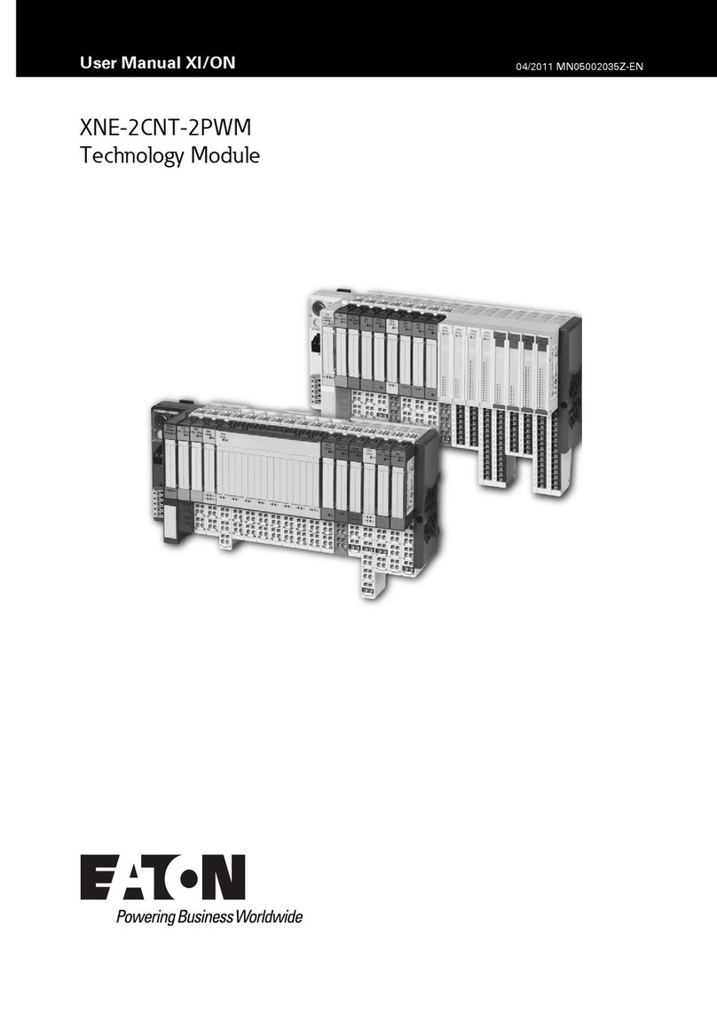 Eaton XNE-2CNT-2PWM User manual