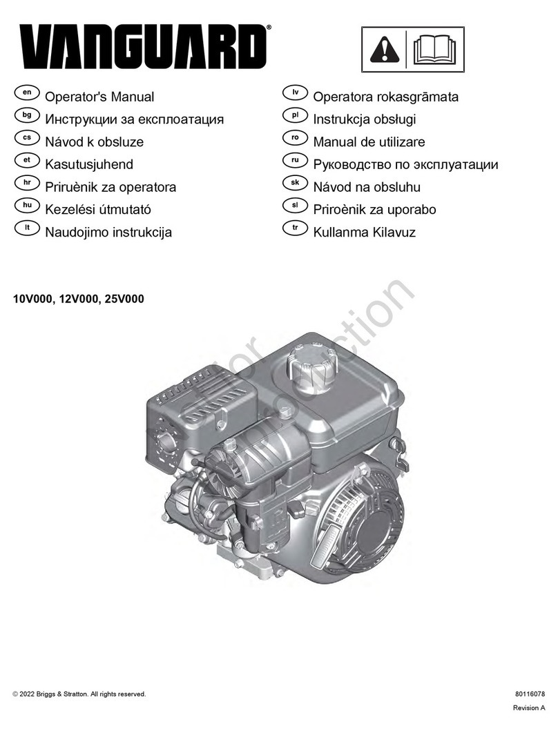 Vanguard 200 User manual