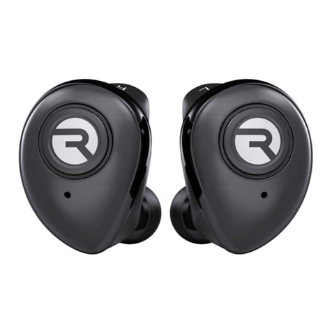 Raycon E50 Eardrums User manual