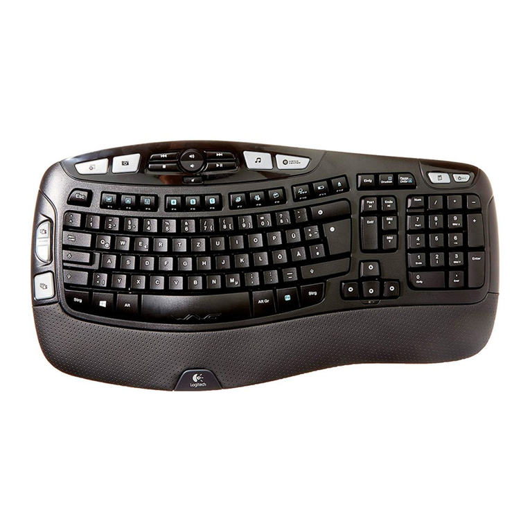Logitech K350 - Wireless Keyboard User manual Logitech K350 - Wireless Keyboard User manual