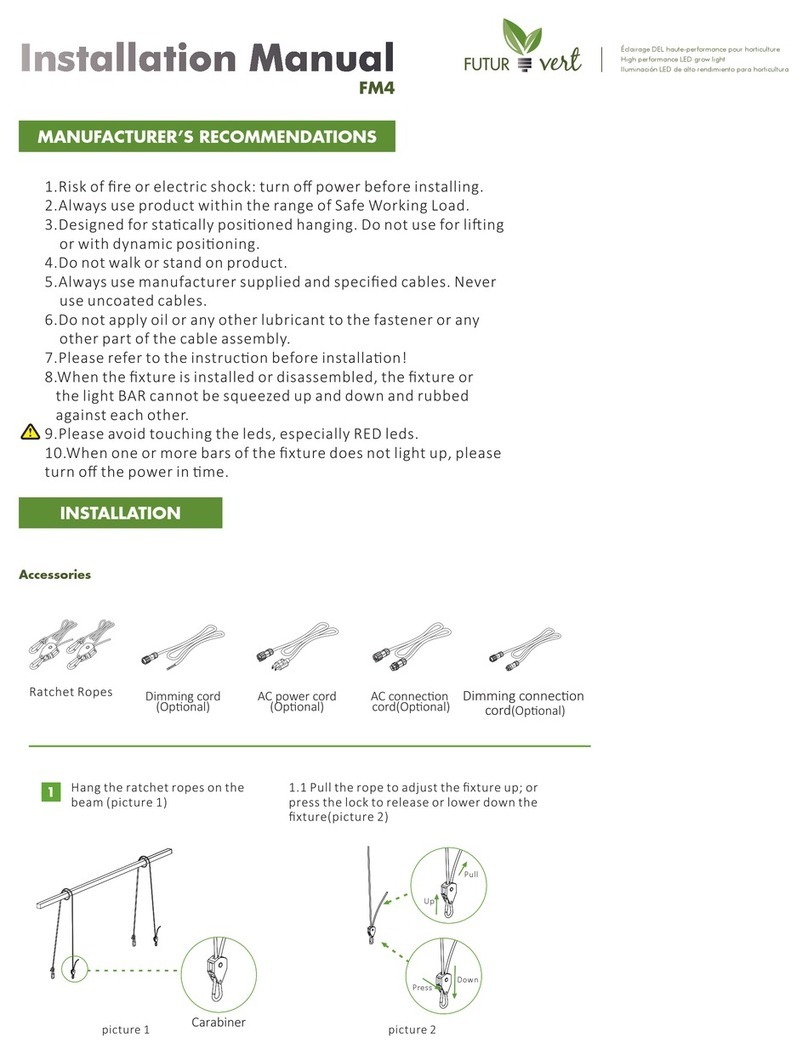 FUTUR vert FM4 installation manual