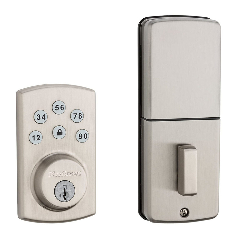 Kwikset Powerbolt 2 quick start guide