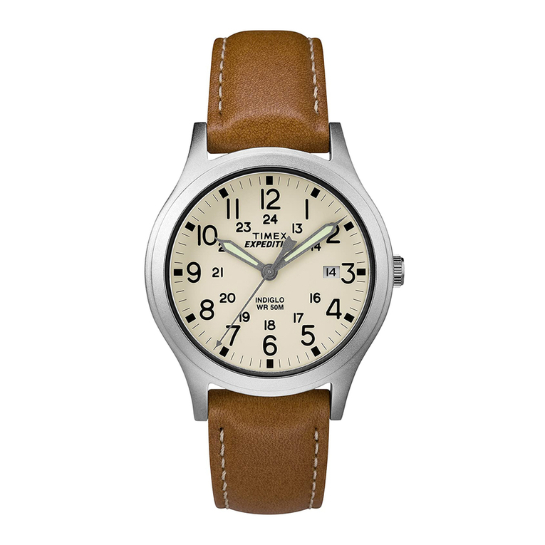 Timex Expedition Scout User manual Timex Expedition Scout User manual