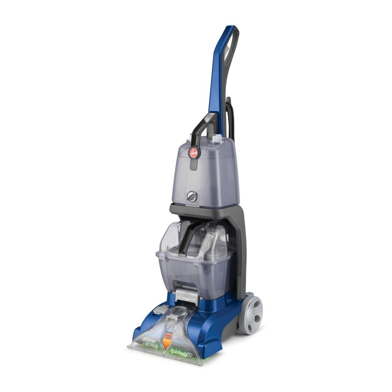 Hoover POWER SCRUB User manual