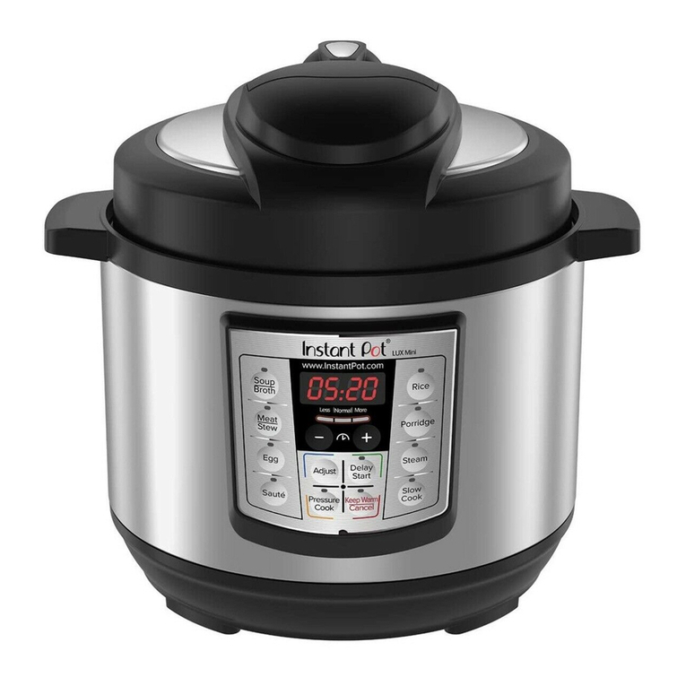 InstantPot Lux Series user manual
