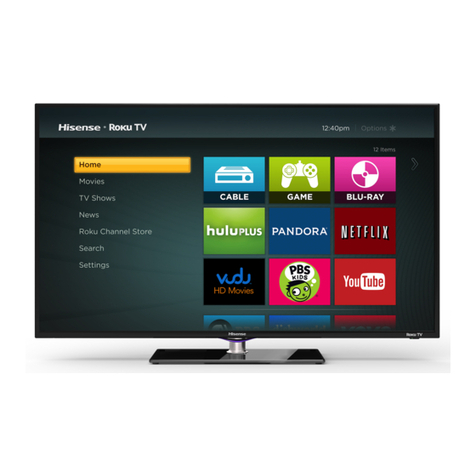Hisense Roku TV H4 Series User manual