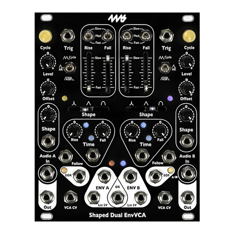 4ms Shaped Dual EnvVCA user manual