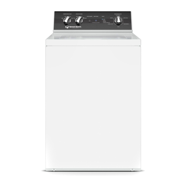 Alliance Laundry Systems Speed Queen TR5003WN User manual