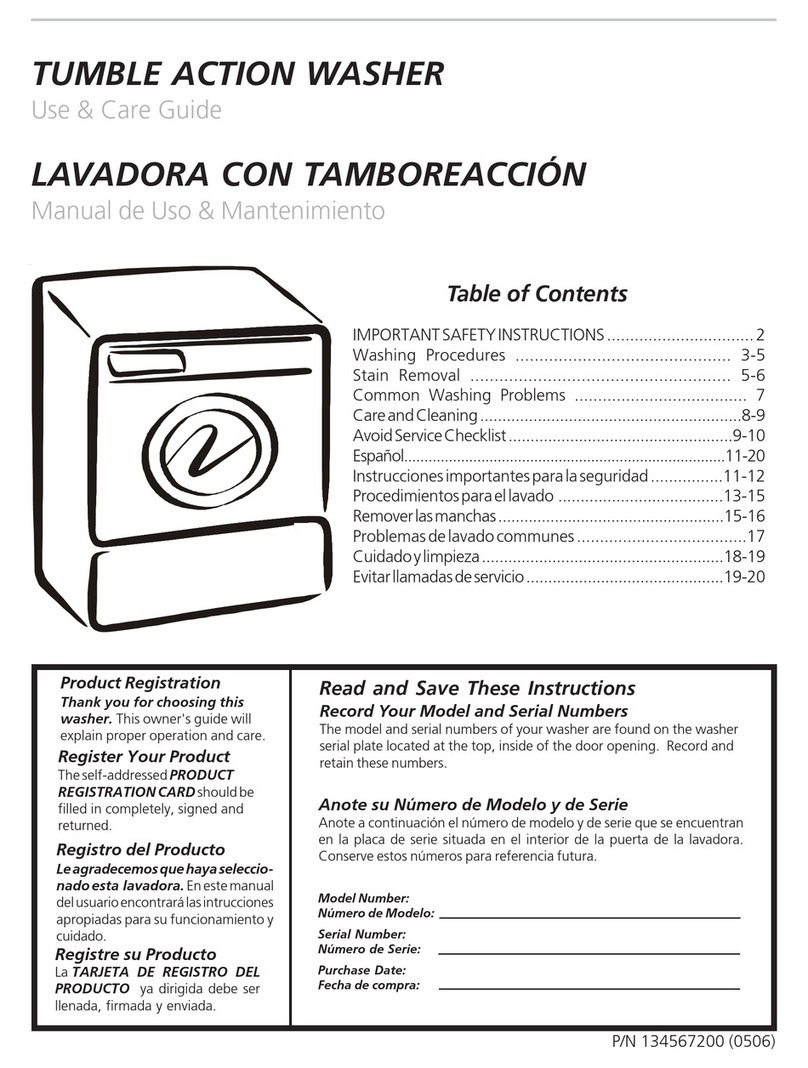 Frigidaire LTF530DS1 User manual