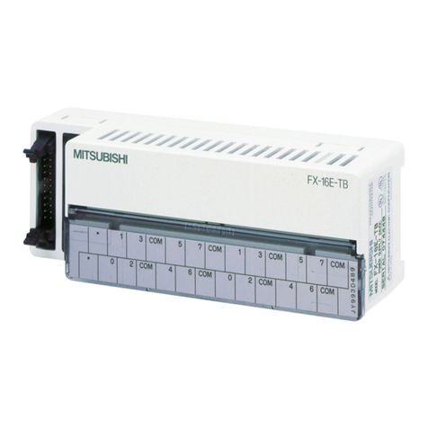 Mitsubishi Electric MELSEC-F FX-16E-TB User manual