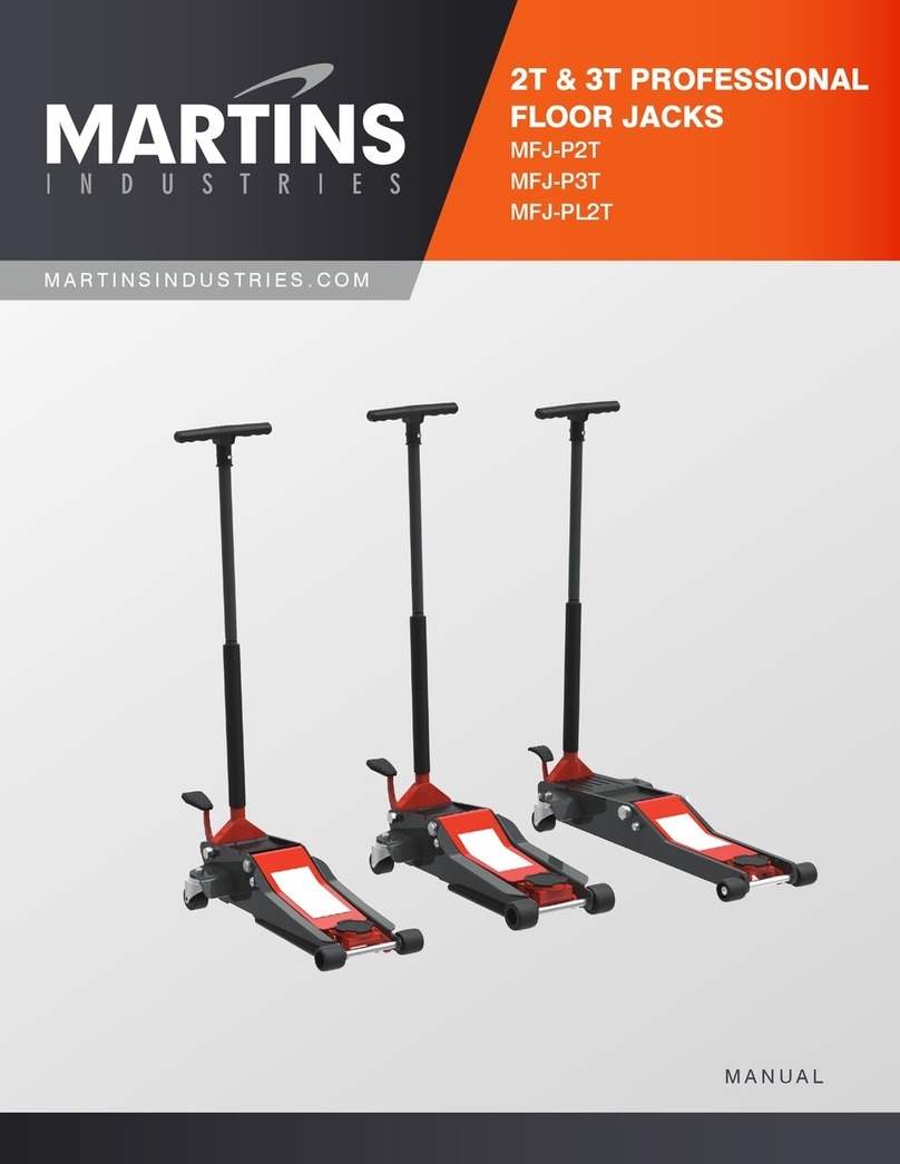 MARTINS Industries MFJ-PL2T manual
