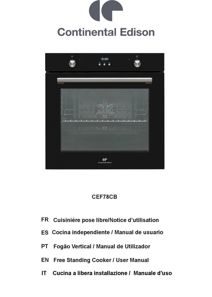 CONTINENTAL EDISON CEF78CB user manual CONTINENTAL EDISON CEF78CB user manual