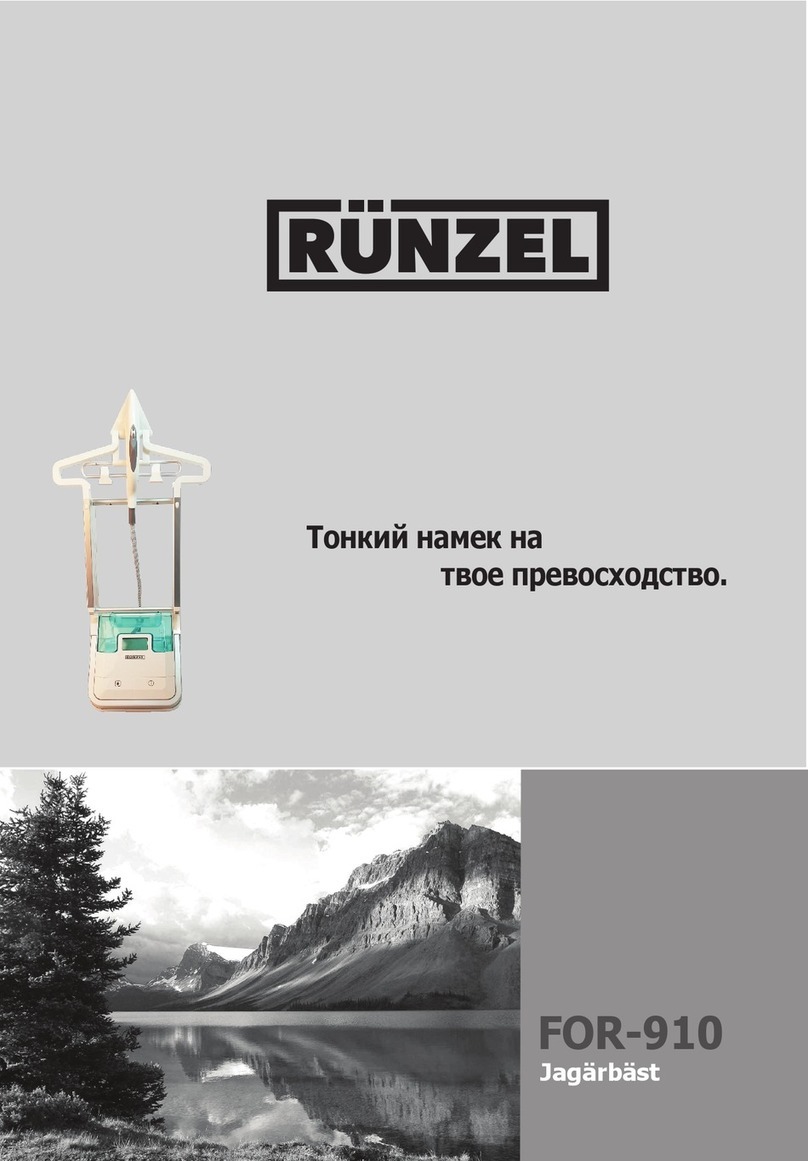RUNZEL FOR-910 manual