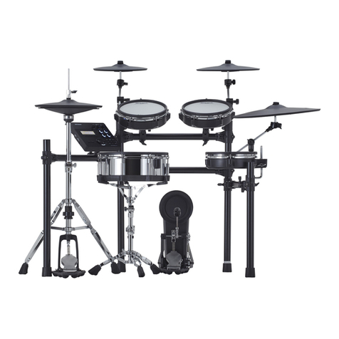 Roland V-Drums TD-27KV2 User manual Roland V-Drums TD-27KV2 User manual