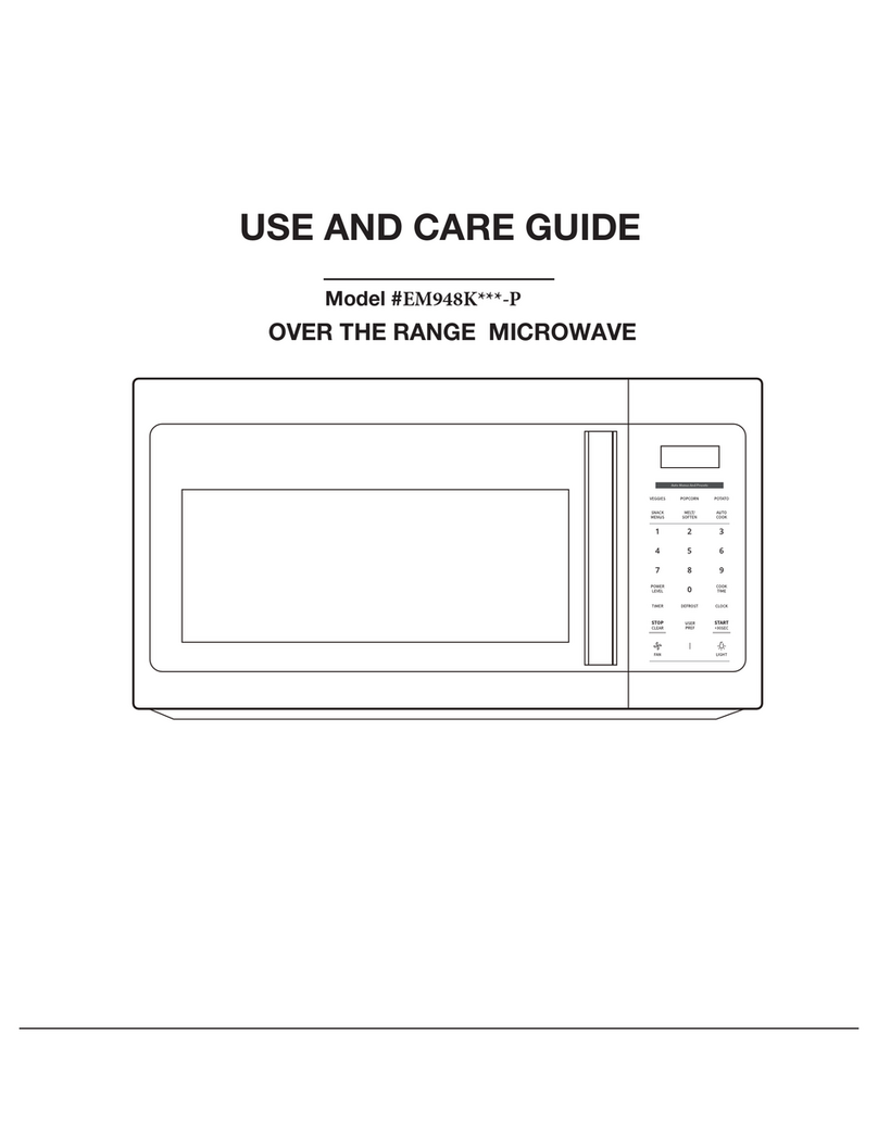Midea EM948K P Series User manual