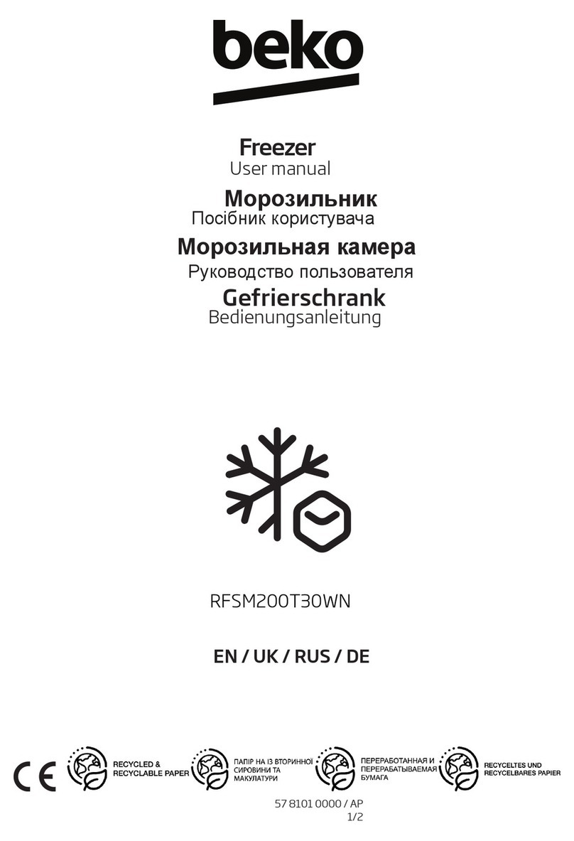 Beko RFSM200T30WN User manual Beko RFSM200T30WN User manual