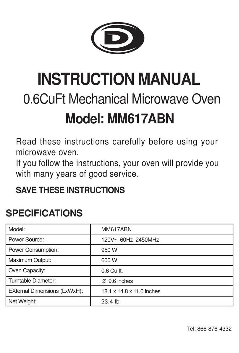 Midea MM617AMN instruction manual