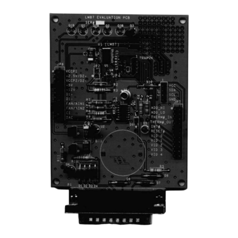 Texas Instruments National Semiconductor LM87 User manual