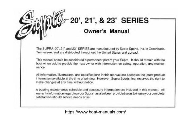 Supra SunSport 20 Series User manual