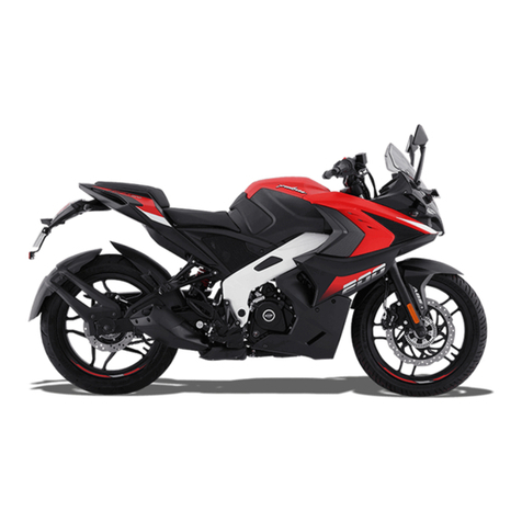 Bajaj Pulsar RS200 BS VI User manual