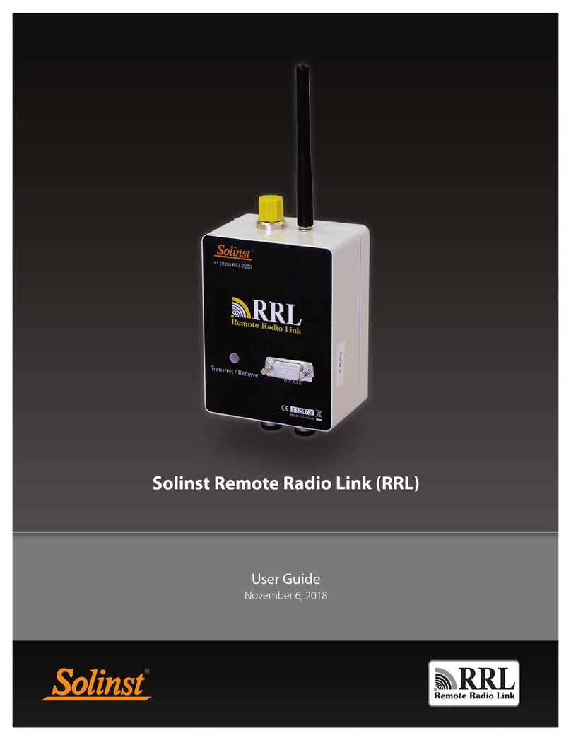 Solinst Remote Radio Link user guide