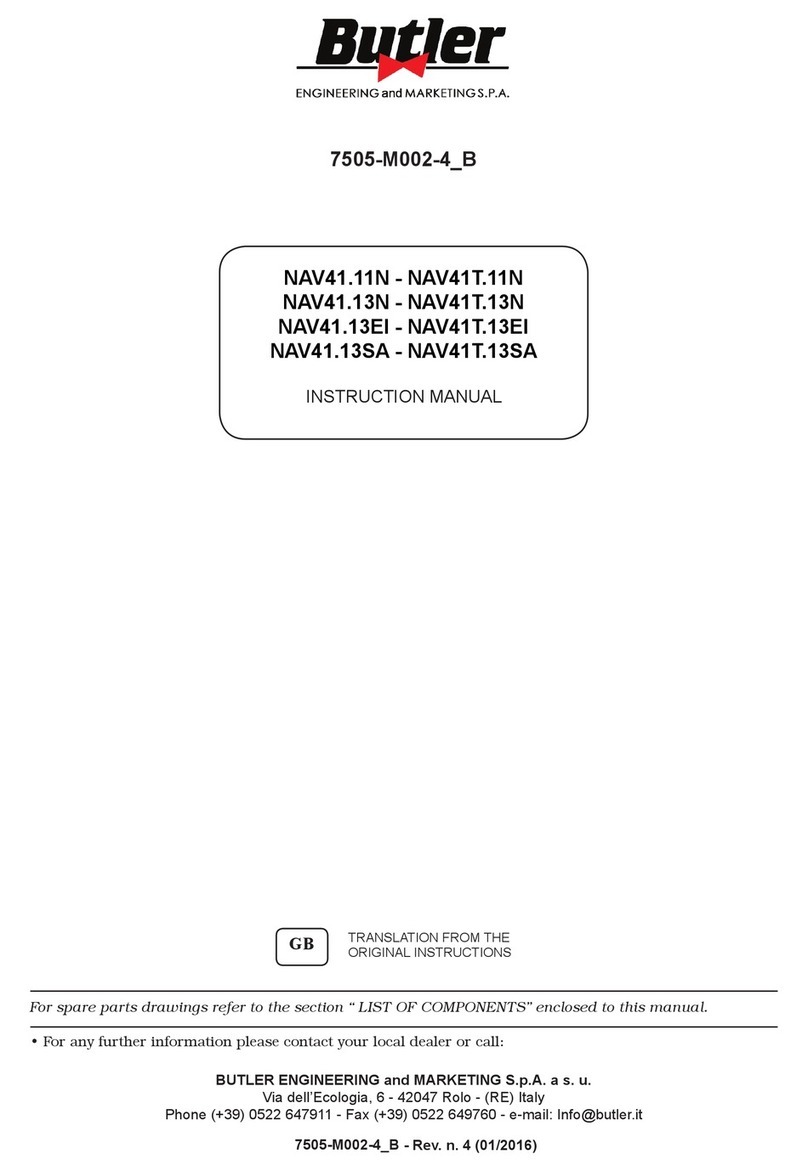 Butler NAV41.11N instruction manual