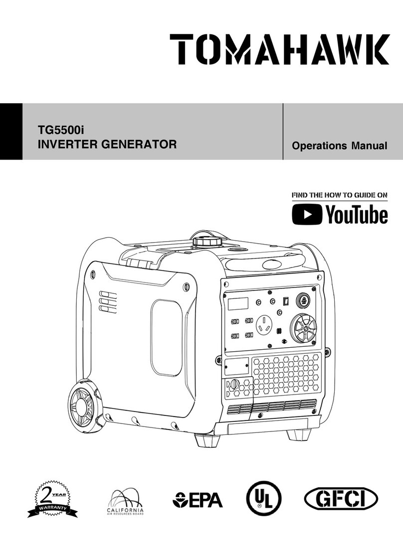Tomahawk TG5500i User manual