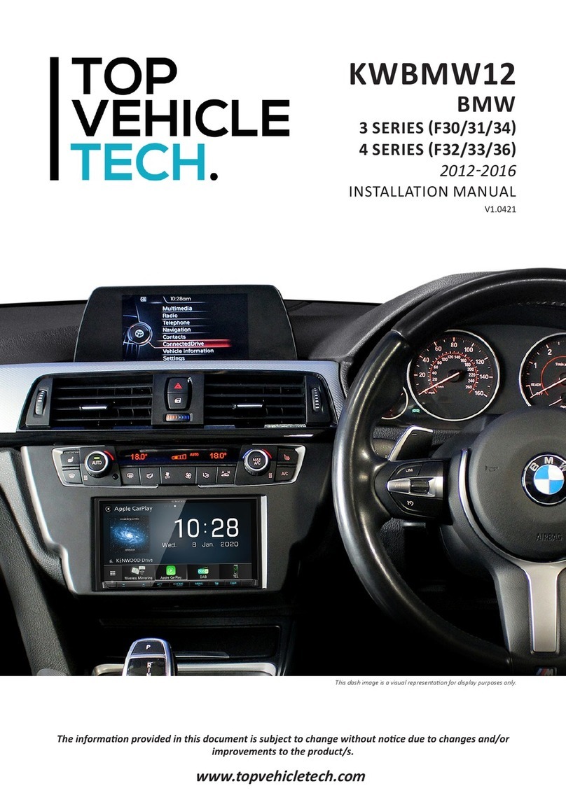 TOP VEHICLE TECH KWBMW12 User manual