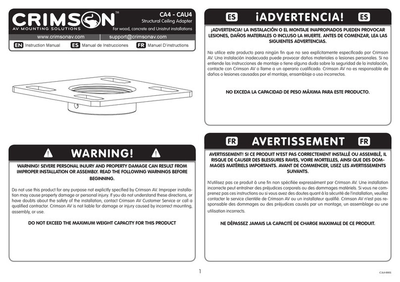 Crimson CA4 instruction manual